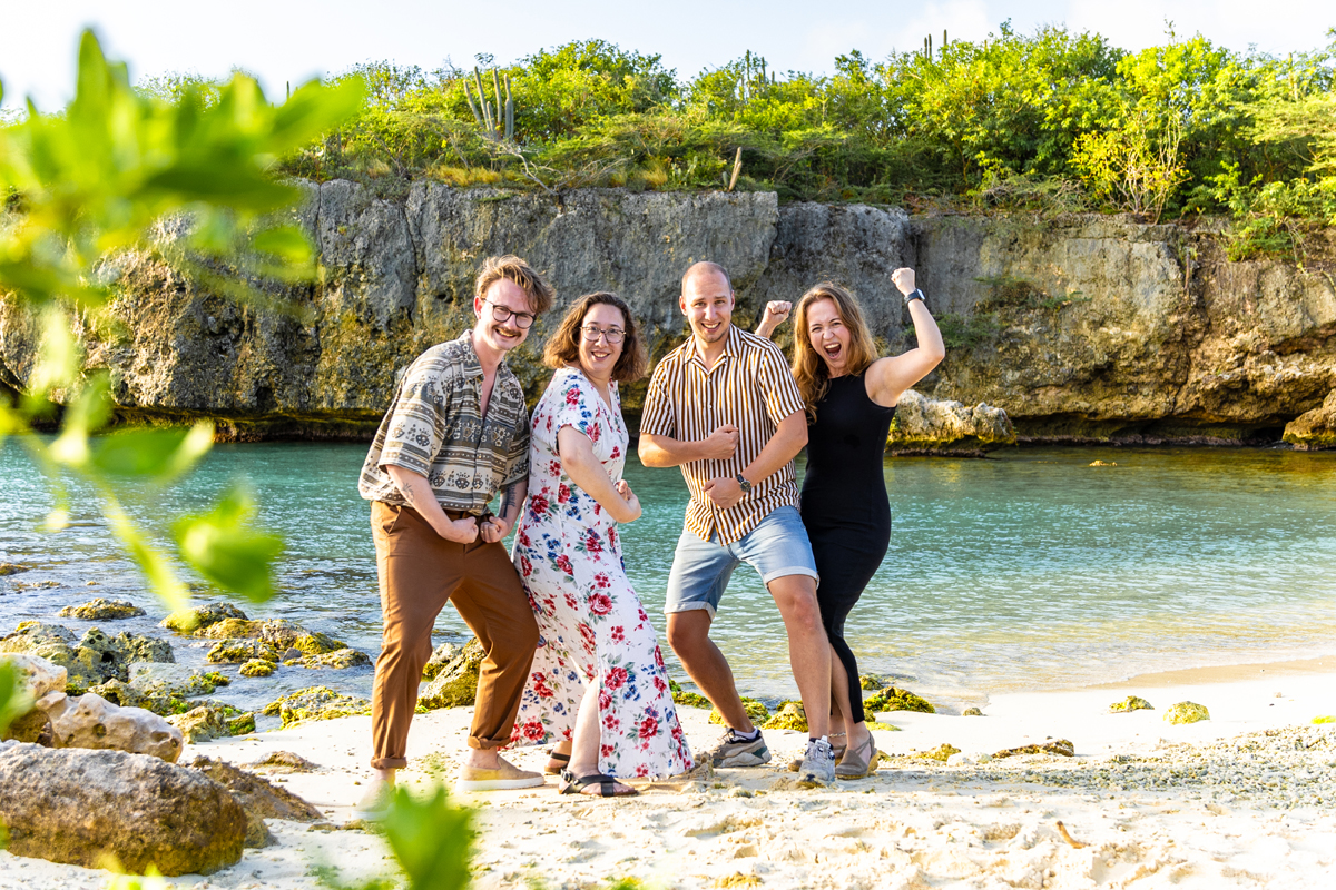 beach photoshoot Curacao