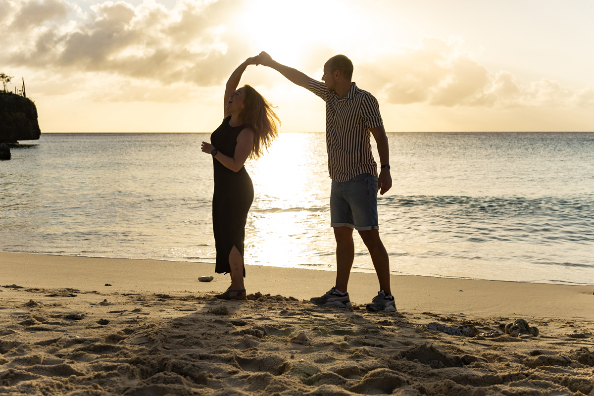 beach photoshoot Curacao
