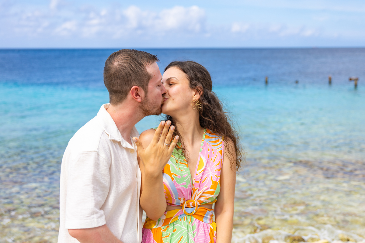 family beach photoshoot curacao